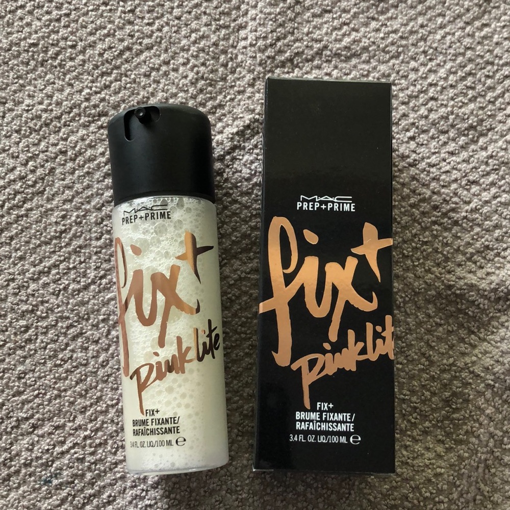 MAC Fix+ PinkLit spray NWT